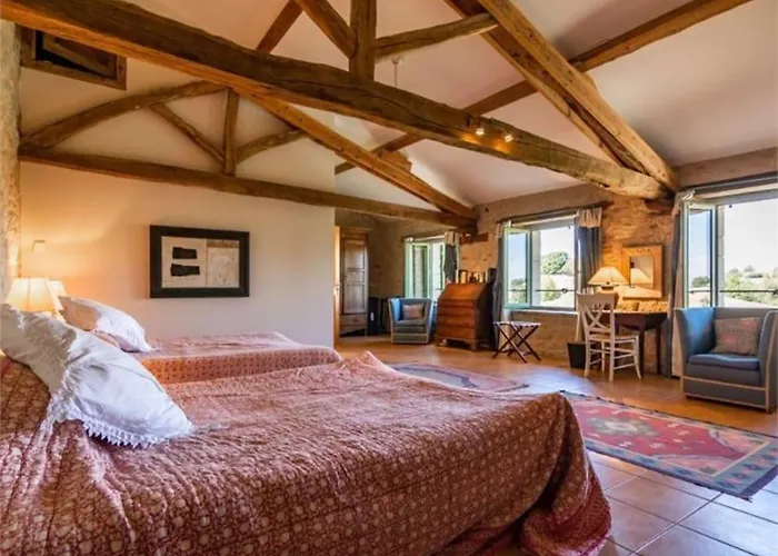 - Mas De Campagne Prestigieux- Authentic French In Dream Countryside Algans